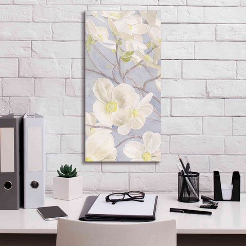 Image of 'Breezy Blossoms I' by James Wiens, Canvas Wall Art,12 x 24