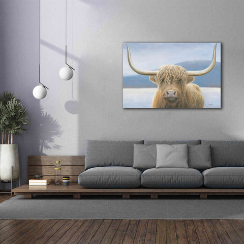 Image of 'Highland Cow' by James Wiens, Canvas Wall Art,60 x 40