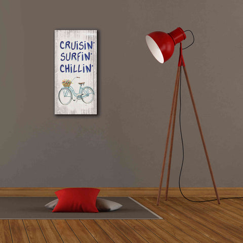 Image of 'Beach Time IV' by James Wiens, Canvas Wall Art,12 x 24