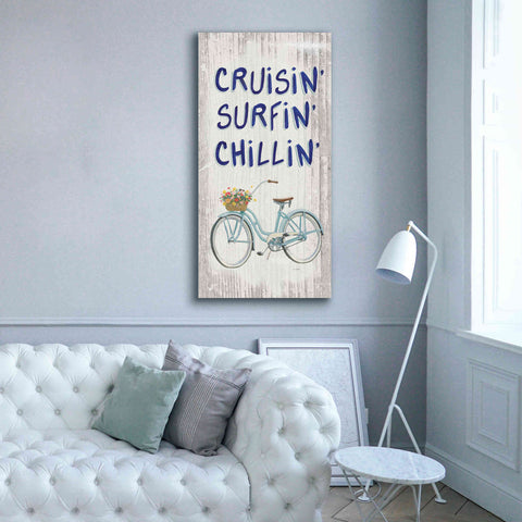 Image of 'Beach Time IV' by James Wiens, Canvas Wall Art,30 x 60