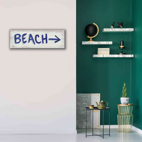 Image of 'Beach Time VII' by James Wiens, Canvas Wall Art,36 x 12