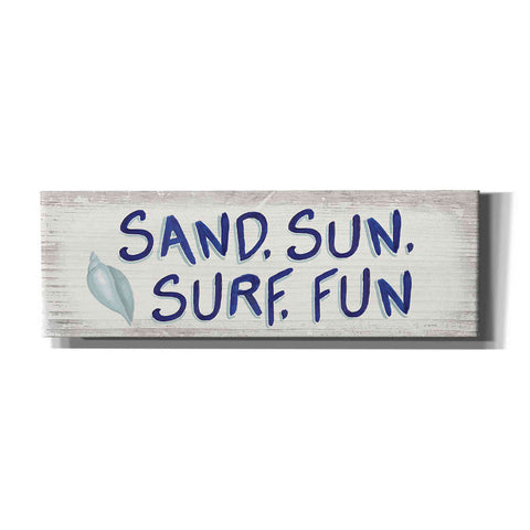 Image of 'Beach Time VIII' by James Wiens, Canvas Wall Art,36x12x1.55x0,60x20x1.74x0