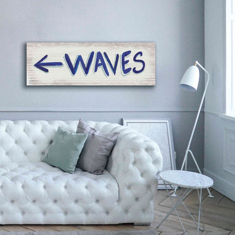 Image of 'Beach Time IX' by James Wiens, Canvas Wall Art,60 x 20