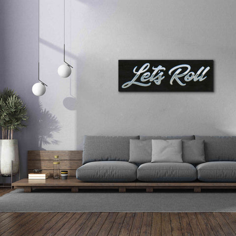 Image of 'Lets Roll III' by James Wiens, Canvas Wall Art,60 x 20