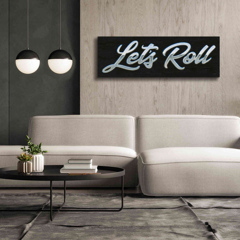 Image of 'Lets Roll III' by James Wiens, Canvas Wall Art,60 x 20