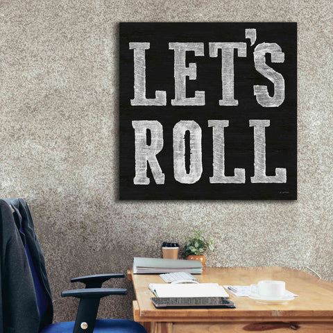 Image of 'Lets Roll V' by James Wiens, Canvas Wall Art,37 x 37
