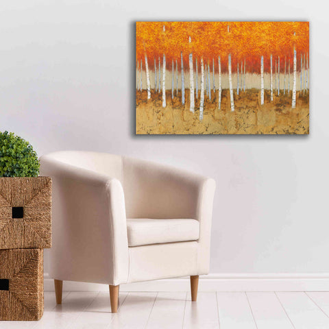 Image of 'Autumn Birches' by James Wiens, Canvas Wall Art,40 x 26