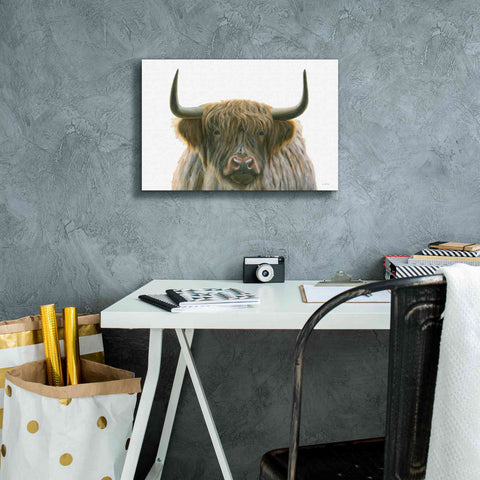 Image of 'Highlander' by James Wiens, Canvas Wall Art,18 x 12