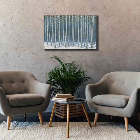 Image of 'Shimmering Birches' by James Wiens, Canvas Wall Art,40 x 26