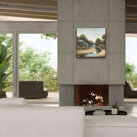 Image of 'By the Waterways I' by James Wiens, Canvas Wall Art,26 x 26