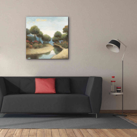 Image of 'By the Waterways I' by James Wiens, Canvas Wall Art,37 x 37