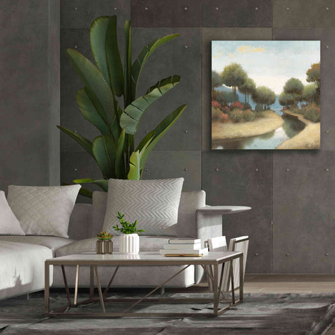 Image of 'By the Waterways I' by James Wiens, Canvas Wall Art,37 x 37