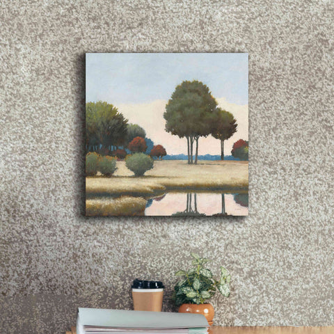 Image of 'By the Waterways II' by James Wiens, Canvas Wall Art,18 x 18