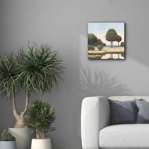 Image of 'By the Waterways II' by James Wiens, Canvas Wall Art,18 x 18