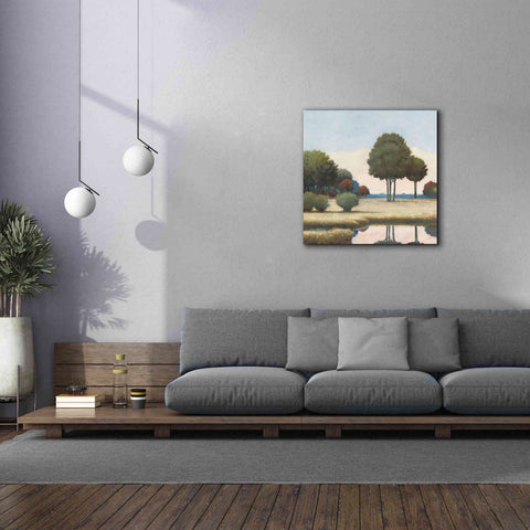 Image of 'By the Waterways II' by James Wiens, Canvas Wall Art,37 x 37