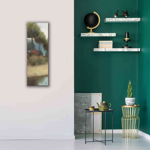 Image of 'By the Waterways Portrait I' by James Wiens, Canvas Wall Art,12 x 36