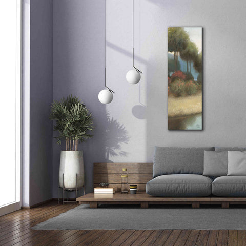 Image of 'By the Waterways Portrait I' by James Wiens, Canvas Wall Art,20 x 60