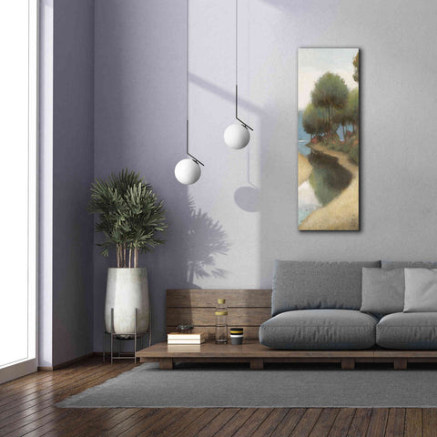 Image of 'By the Waterways Portrait II' by James Wiens, Canvas Wall Art,20 x 60