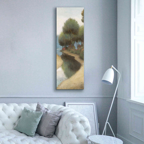 Image of 'By the Waterways Portrait II' by James Wiens, Canvas Wall Art,20 x 60