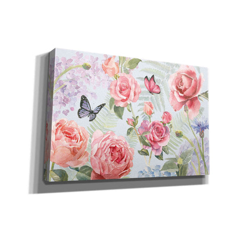 Image of 'Boho Bouquet I Blue' by James Wiens, Canvas Wall Art,18x12x1.1x0,26x18x1.1x0,40x26x1.74x0,60x40x1.74x0