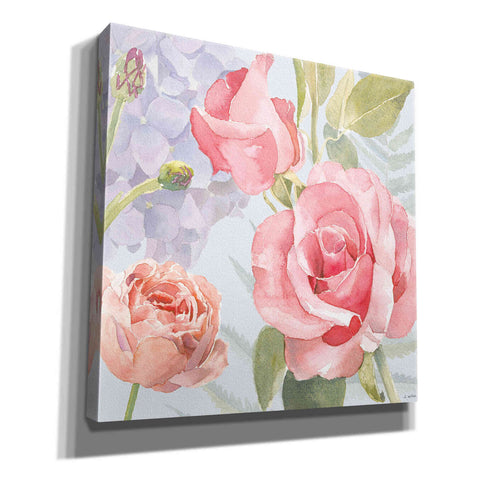 Image of 'Boho Bouquet III Blue' by James Wiens, Canvas Wall Art,12x12x1.1x0,18x18x1.1x0,26x26x1.74x0,37x37x1.74x0