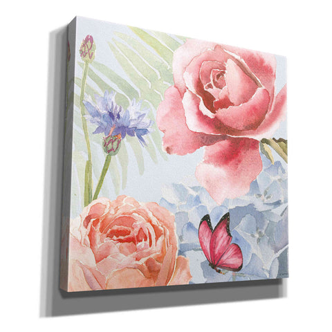 Image of 'Boho Bouquet IV Blue' by James Wiens, Canvas Wall Art,12x12x1.1x0,18x18x1.1x0,26x26x1.74x0,37x37x1.74x0