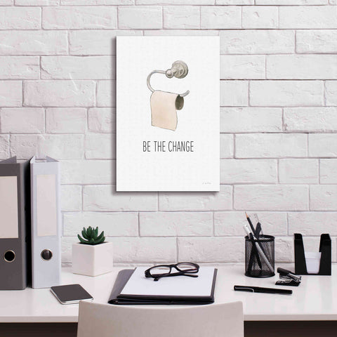 Image of 'Be The Change' by James Wiens, Canvas Wall Art,12 x 18