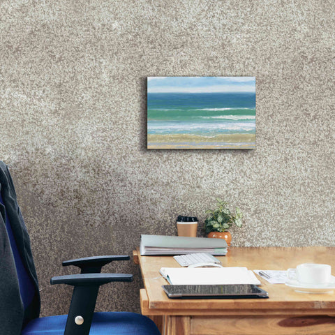 Image of 'Shoreline' by James Wiens, Canvas Wall Art,18 x 12