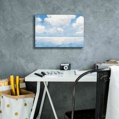 Image of 'Sparkling Sea' by James Wiens, Canvas Wall Art,18 x 12