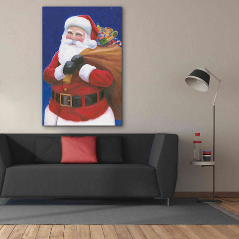 Image of 'James Santa' by James Wiens, Canvas Wall Art,40 x 60