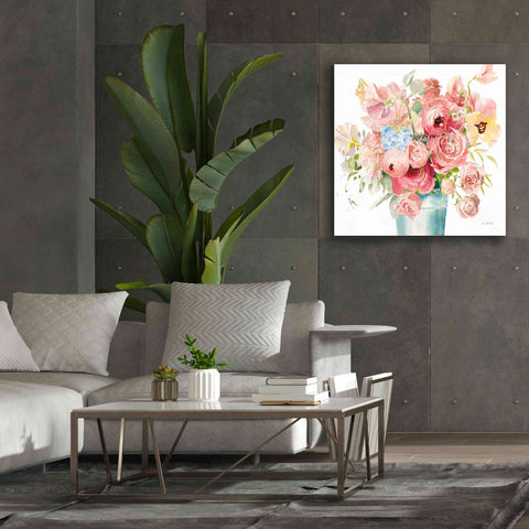 Image of 'Boho Bouquet VII' by James Wiens, Canvas Wall Art,37 x 37