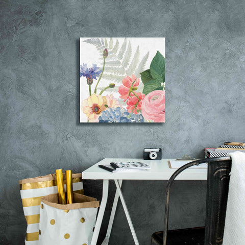 Image of 'Boho Bouquet IX' by James Wiens, Canvas Wall Art,18 x 18