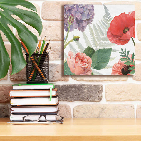 Image of 'Boho Bouquet XI' by James Wiens, Canvas Wall Art,12 x 12