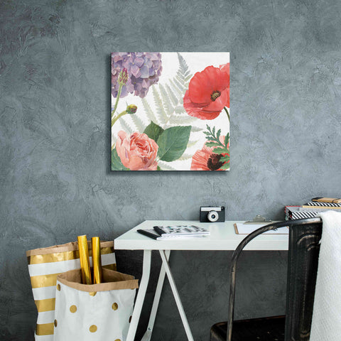 Image of 'Boho Bouquet XI' by James Wiens, Canvas Wall Art,18 x 18
