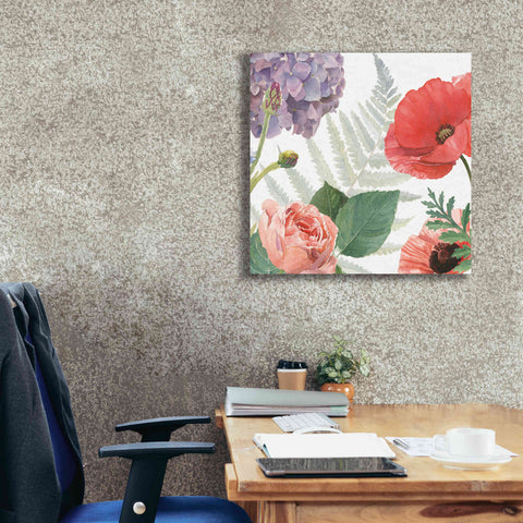 Image of 'Boho Bouquet XI' by James Wiens, Canvas Wall Art,26 x 26