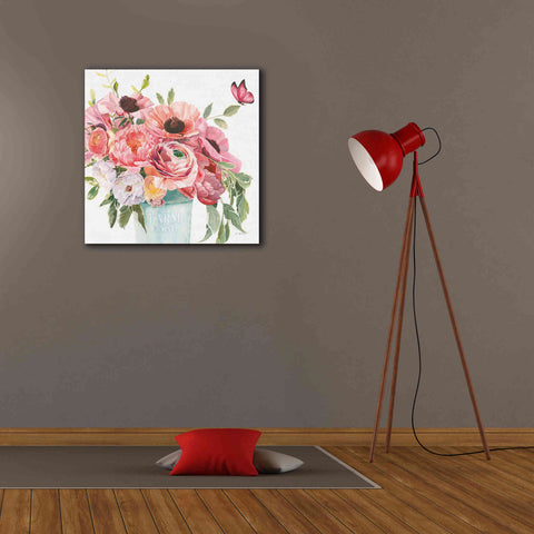 Image of 'Boho Bouquet XIII' by James Wiens, Canvas Wall Art,26 x 26