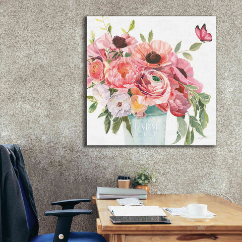Image of 'Boho Bouquet XIII' by James Wiens, Canvas Wall Art,37 x 37