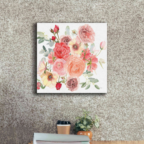 Image of 'Boho Bouquet XIV' by James Wiens, Canvas Wall Art,18 x 18