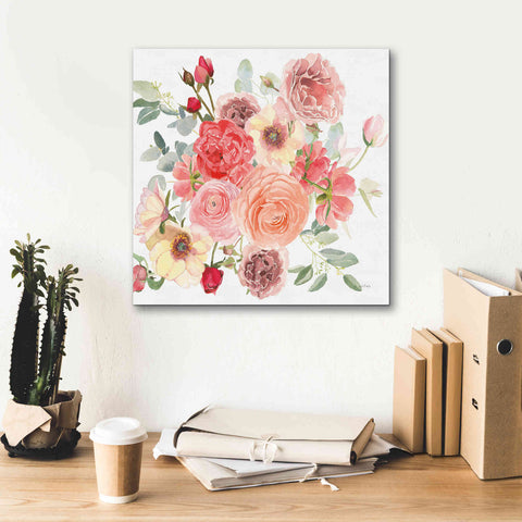 Image of 'Boho Bouquet XIV' by James Wiens, Canvas Wall Art,18 x 18
