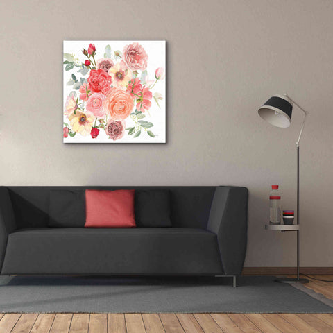 Image of 'Boho Bouquet XIV' by James Wiens, Canvas Wall Art,37 x 37
