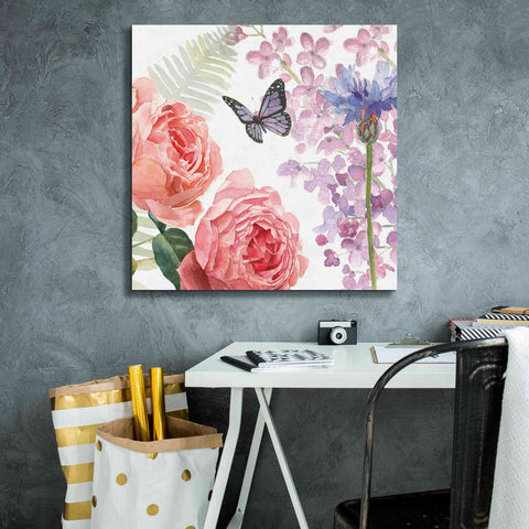 Image of 'Boho Bouquet XV' by James Wiens, Canvas Wall Art,26 x 26
