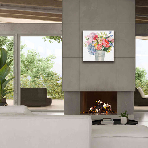 Image of 'Boho Bouquet XVII' by James Wiens, Canvas Wall Art,26 x 26