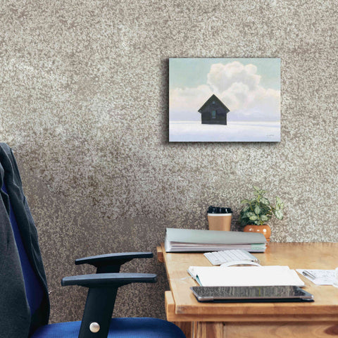 Image of 'Lonely Winter Landscape I' by James Wiens, Canvas Wall Art,16 x 12