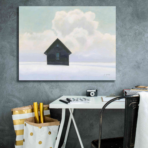 Image of 'Lonely Winter Landscape I' by James Wiens, Canvas Wall Art,34 x 26