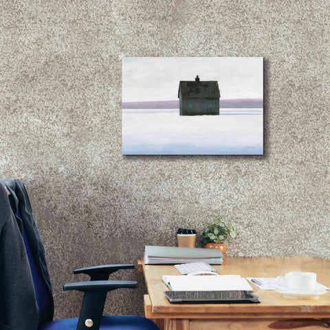 Image of 'Lonely Winter Landscape II' by James Wiens, Canvas Wall Art,26 x 18
