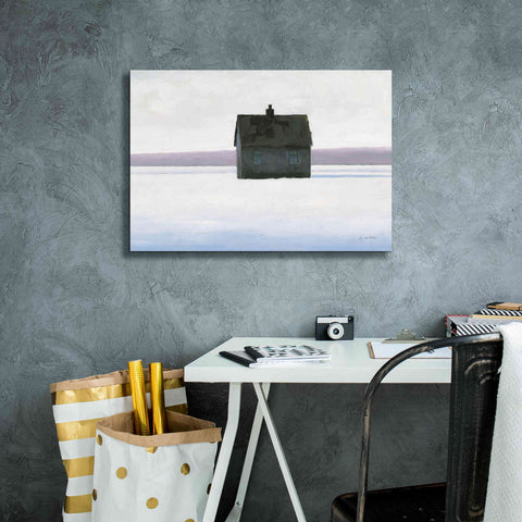 Image of 'Lonely Winter Landscape II' by James Wiens, Canvas Wall Art,26 x 18
