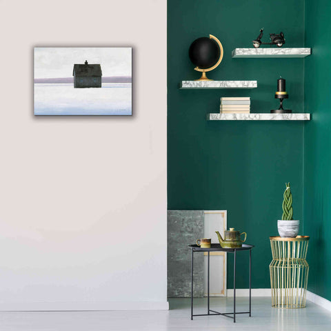 Image of 'Lonely Winter Landscape II' by James Wiens, Canvas Wall Art,26 x 18