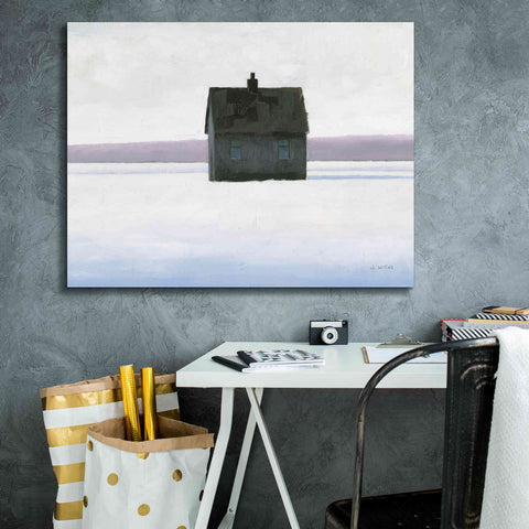 Image of 'Lonely Winter Landscape II' by James Wiens, Canvas Wall Art,34 x 26