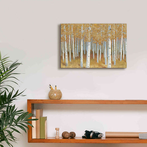 Image of 'Forest of Gold' by James Wiens, Canvas Wall Art,18 x 12