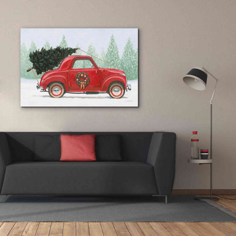 Image of 'Christmas Farm I' by James Wiens, Canvas Wall Art,60 x 40